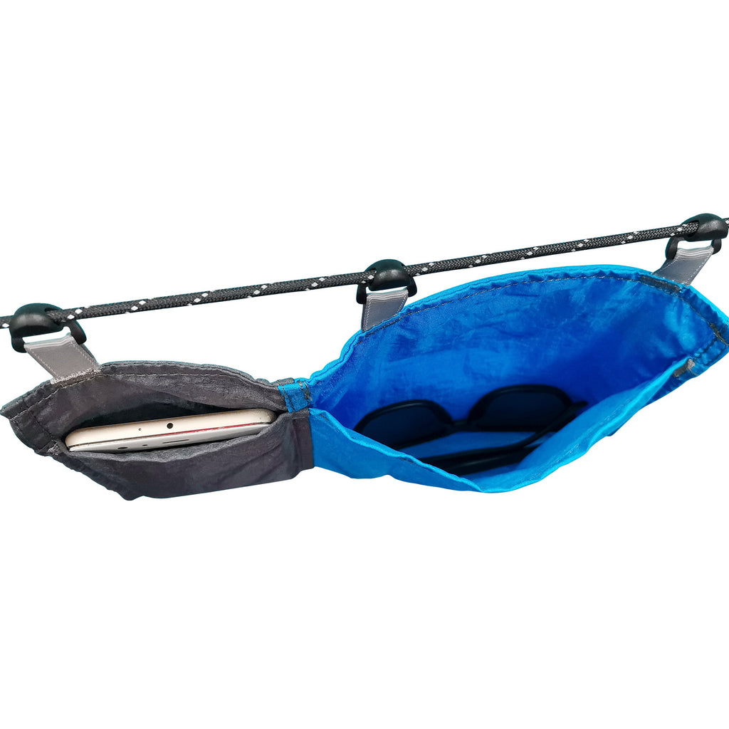 Hammock storage bag for camping, storage bag with mosquito net, for outdoor camping