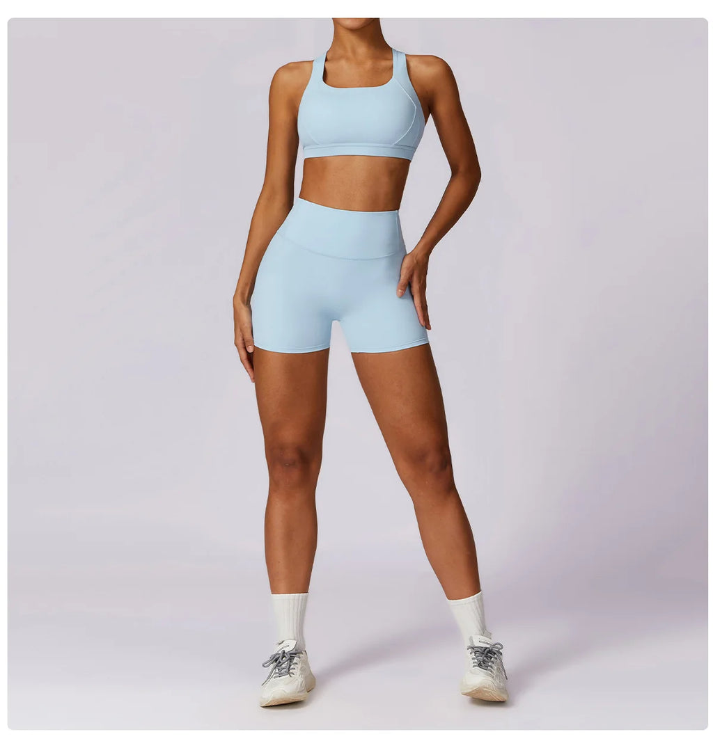 Womens Sports Tops Sexy Tank Top Shockproof high-strength Pilates Yoga Bra Outdoor Running Fitness Sports Underwear Gym Clothes