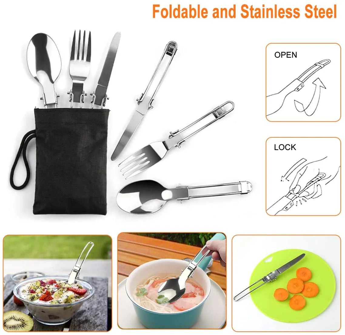 New Outdoor Cookware, Camping Pot and Teapot Set, Camping Pot and Kettle Set Camping Equipment Outdoor Accessories