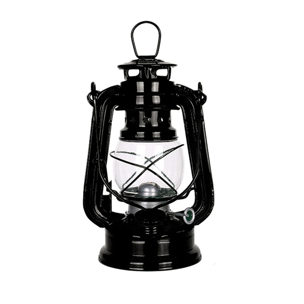 Lantern Vintage Oil Burning Lantern Hurricane Table Lamps With Handle For Camping Home Patio Portable Lanterns
