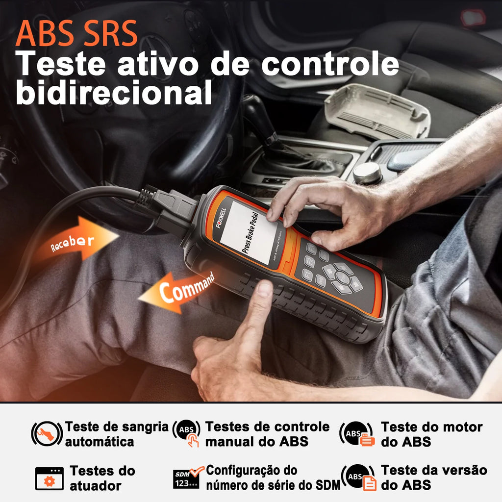 FOXWELL NT630 Plus OBD2 Automotive Scanner Engine ABS SRS EPB OIL SAS Calibration Code Reader ODB OBD2 Auto Car Diagnostic Tool