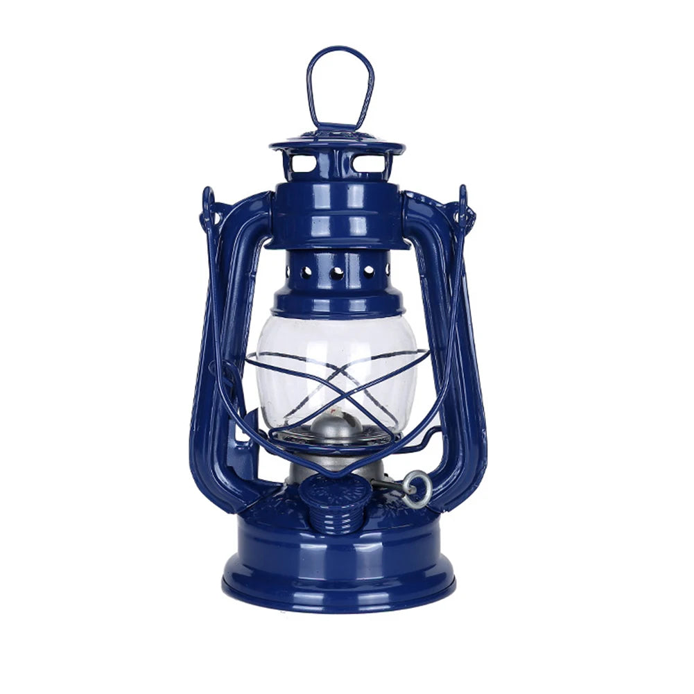 Lantern Vintage Oil Burning Lantern Hurricane Table Lamps With Handle For Camping Home Patio Portable Lanterns
