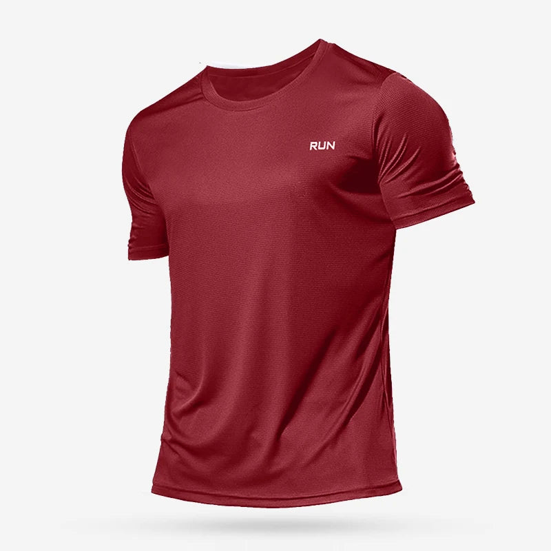 Men Short Sleeve Gym t-Shirts Oversized t-Shirt Tees For Men Football t Shirt Jersey Summer Quick Dry Soccer Top Man Clothing
