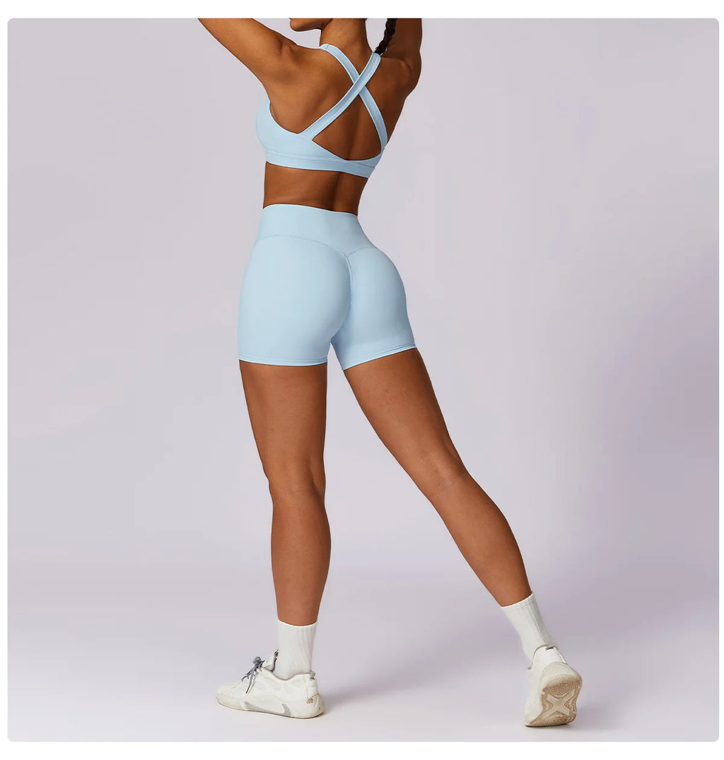 Womens Sports Tops Sexy Tank Top Shockproof high-strength Pilates Yoga Bra Outdoor Running Fitness Sports Underwear Gym Clothes