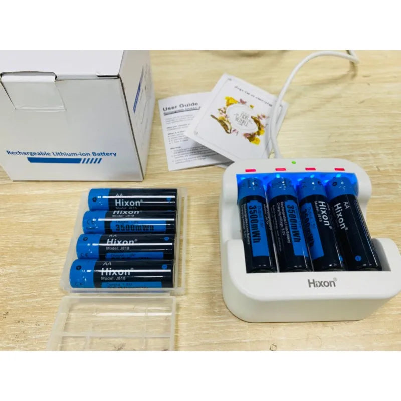 Pallus AA 3A 3500mWh 1.5V Li-ion Rechargeable Battery ,aa Lithium Battery, Manufacturers Direct Sales, Cameras, Electric Toys,