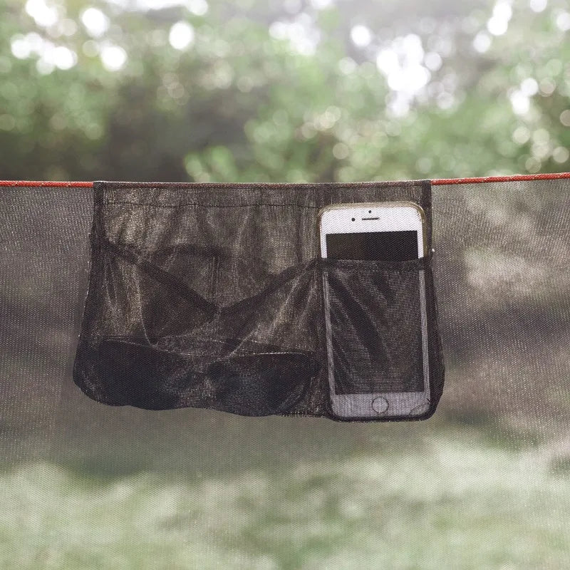 Hammock storage bag for camping, storage bag with mosquito net, for outdoor camping