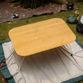 Folding picnic Table  camping picnic bamboo and wood table car mounted single table For Car Travel Outside Camping