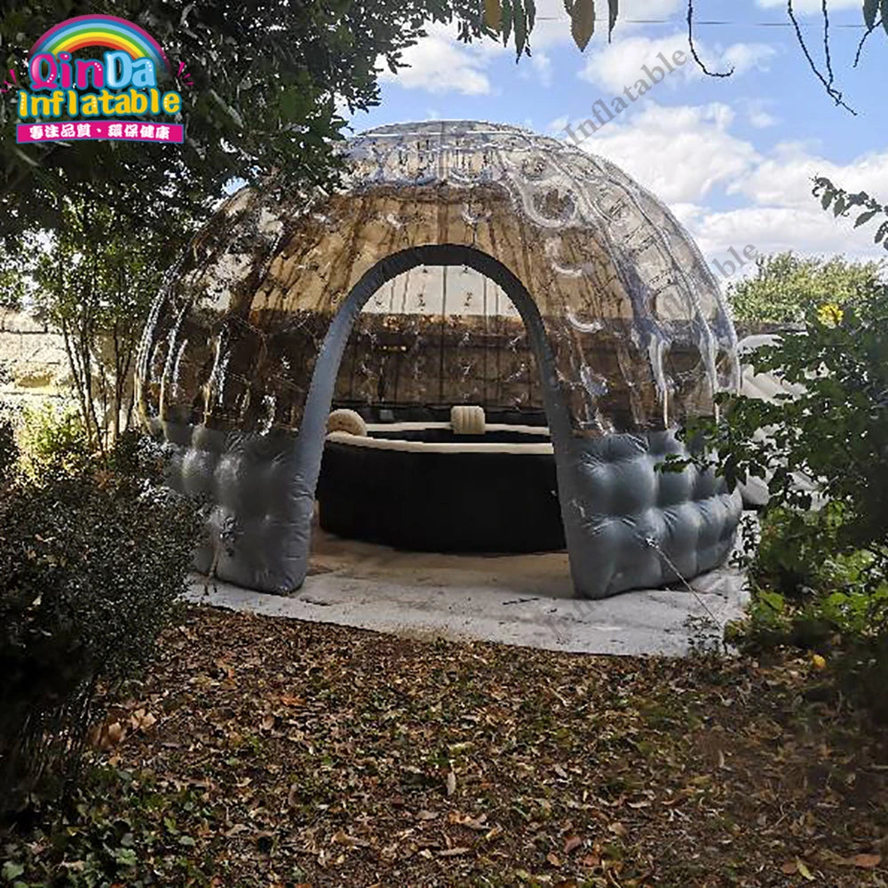 Outdoor Camping Inflatable Lodging Beach Hotel House Spa Tent
