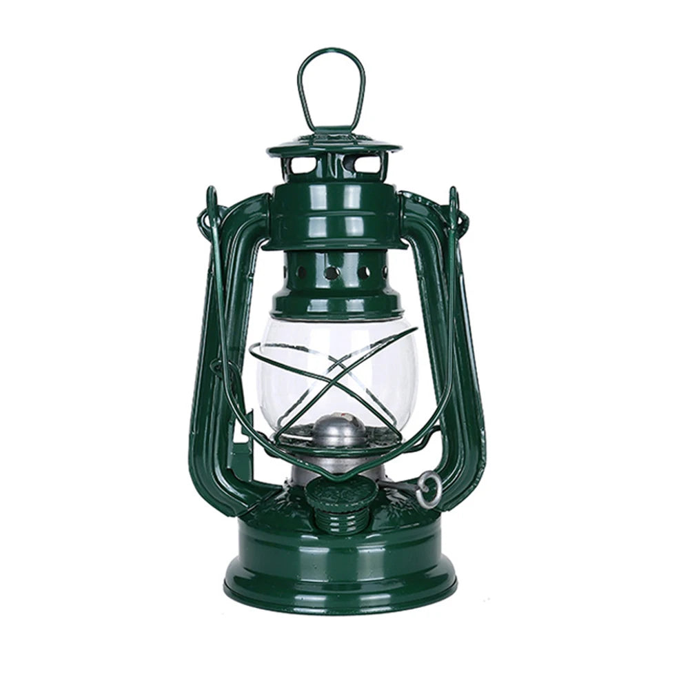 Lantern Vintage Oil Burning Lantern Hurricane Table Lamps With Handle For Camping Home Patio Portable Lanterns